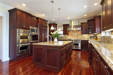 Red Kitchen Ideas With Red Cabinets Photos Kitchen Cabinet