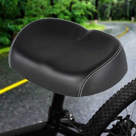 Wide Bicycle Seat Noseless Mountain Bike Saddle Breathable Saddle