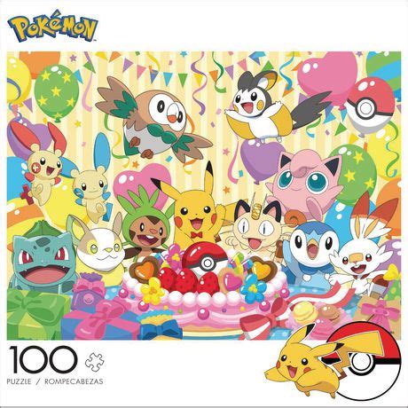 Buffalo Games Pokemon Celebration Piece Jigsaw Puzzle