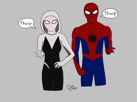 Spider Man And Spider Gwen Spiderman Spider Gwen Sketches