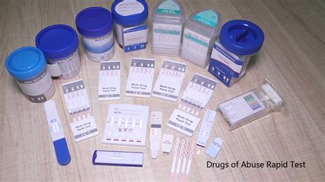 Drug Test Rapid Diagnostic Test Kit Coc Met Mdm Mor Strip Cassette