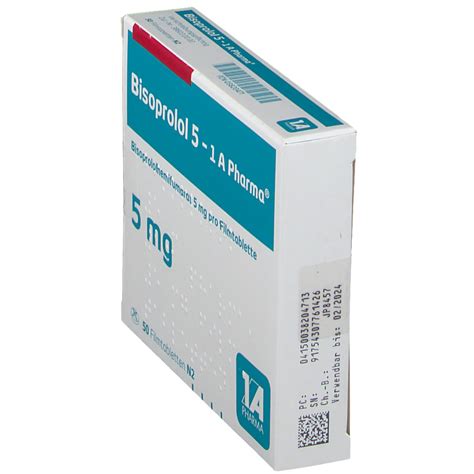 Bisoprolol A Pharma Filmtabletten St Shop Apotheke