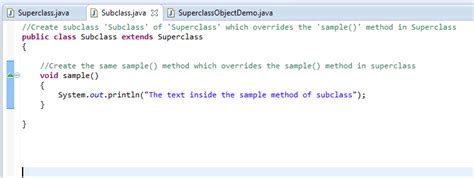 Testing Tools Qa Training Accessing The Overiding Method Of Sub Class Using Superclass Object