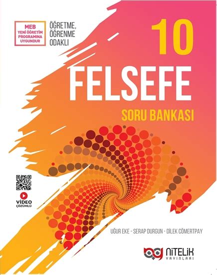 Nitelik Yayınları 10 SINIF FELSEFE SORU KİTABI