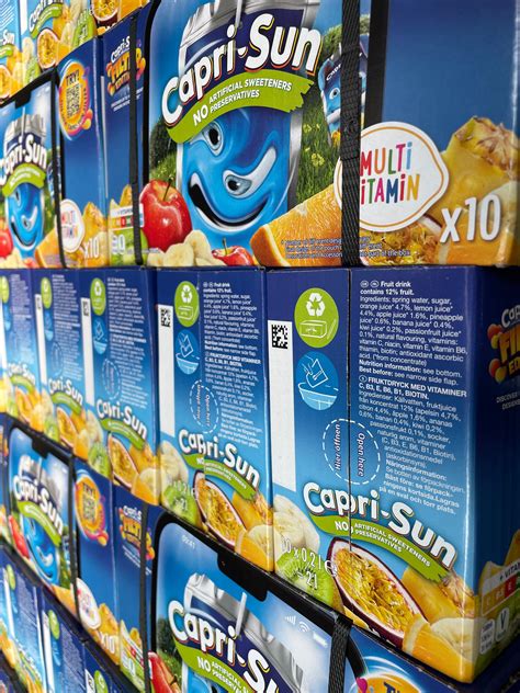 Capri Sun Multivitamine Pack De 4020cl Scion Destock