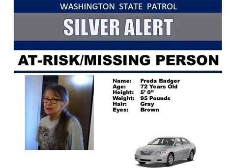 Silver Alert issued for missing Blaine woman | 1170 KPUG-AM