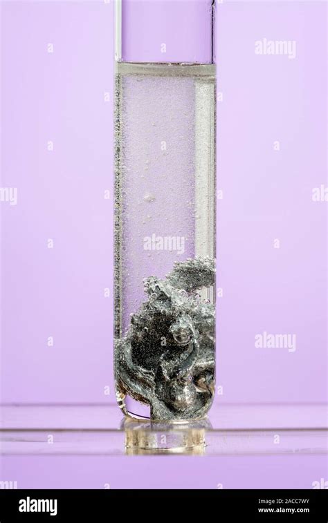 Zinc Reacting With Hydrochloric Acid This Reaction Leads To The Formation Of Zinc Chloride And