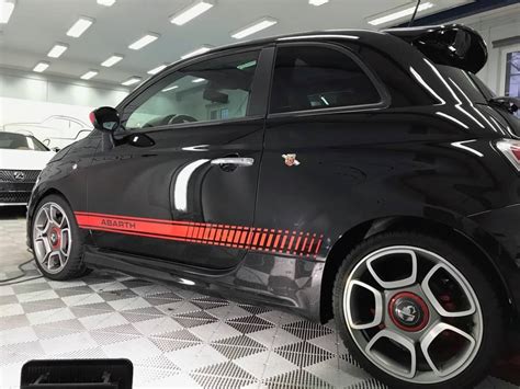 Naklejki Na Fiat 500 ABARTH CarStickers Pl Naklejki Tuningowe Na