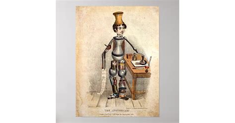 Vintage Medicine 1850 Image Copy The Apothecary Poster Zazzle