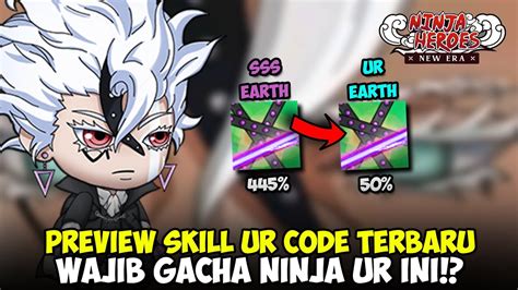 UPDATE SKILL NINJA UR CODE EFEK SKILL TERBARU CLAW MARKS NO LIMITER