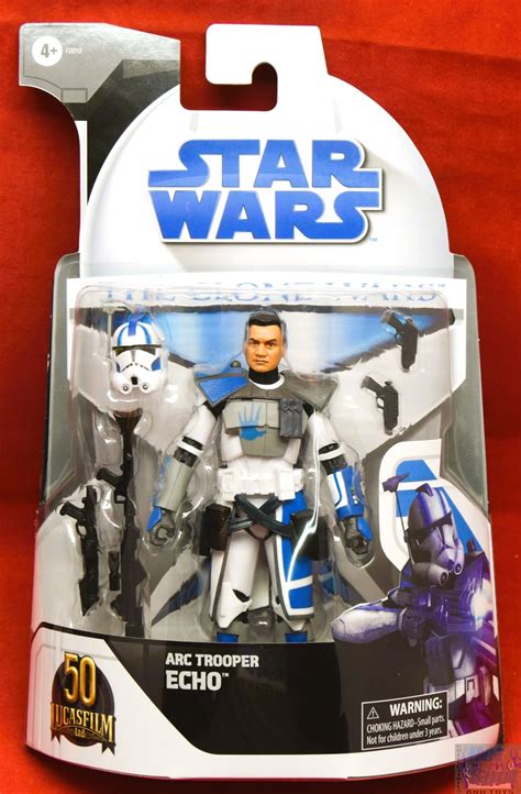 Hot Spot Collectibles And Toys Arc Trooper Echo Black Series Clone Wars 6 Target Exclusive Figure