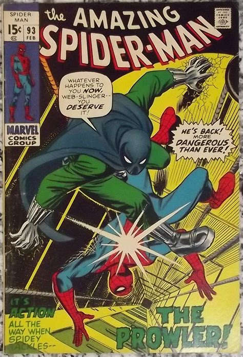 Amazing Spider Man Vg Fn St Arthur Stacy Prowler Silver Age Comics