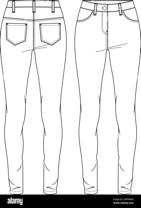 Skinny Jeans Drawing