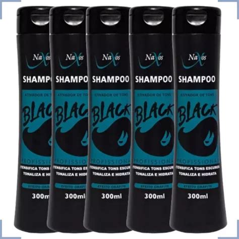 Kit Shampoos Tonalizante Pigmentante Cabelos Pretos Ml Frete Gr Tis