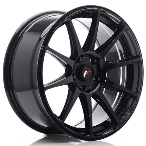 Jante Alu JAPAN RACING JR11 8 5x19 5x108 ET40 Noir Brillant Norauto