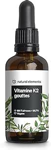 G De Vitamine K Mk Gouttes Ml Teneur All Trans