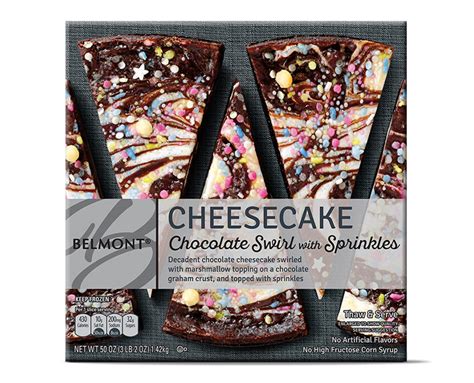 Belmont New York Or Chocolate And Sprinkle Cheesecakes Aldi Us