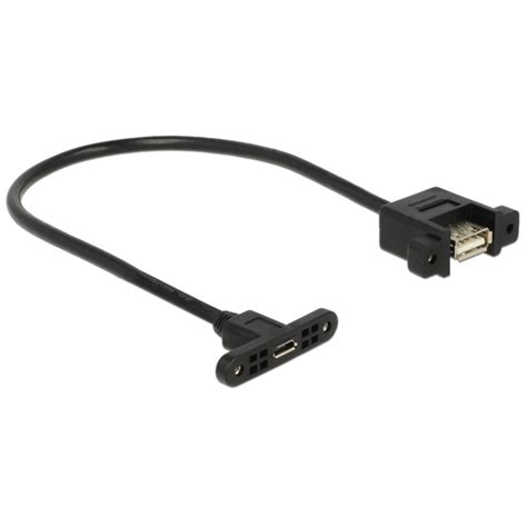 Micro Usb Usb A Inbouw Kabel Versie Usb Highspeed