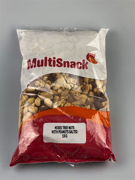 Mixed Nuts Roasted And Salted With Peanuts Multisnack