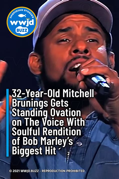 32 Year Old Mitchell Brunings Gets Standing Ovation On The Voice With