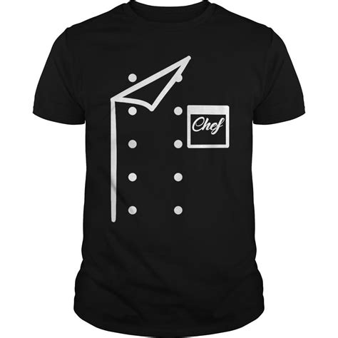 Chef Clothing Chef S Coat Shirt T Shirt T Shirt Chef Clothes Chef