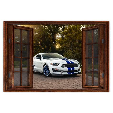 Plakat 60x40 Ford Mustang Samochód USA ZeSmakiem Sklep EMPIK