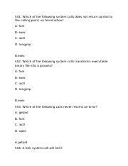 General Inter Process Communication Mechanism Docx 551 Which Of The