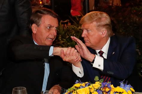 Bolsonaro Diz Ter Conversado Com Trump Sobre Questões Do Aço Brasileiro