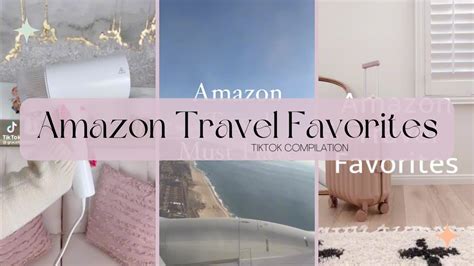 Amazon Travel Favorites Amazon Travel Must Haves Tiktok