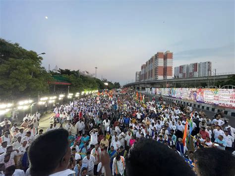 Congress On Twitter Protest In Chennai S Koyambedu Against Shri