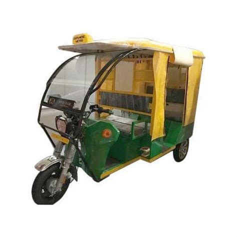 Seater Passenger Electric Rickshaw Maximum Speed Km Hr At Best