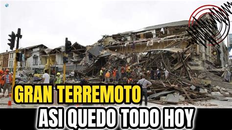 URGENTE Fatal Terremoto Hace Un Momento Un Intenso Sismo Sacude Este