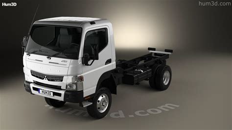 360 View Of Mitsubishi Fuso Canter FG Wide Single Cab Chassis Truck