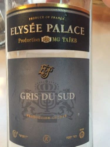 Elysee Palace Gris Du Sud Vivino US