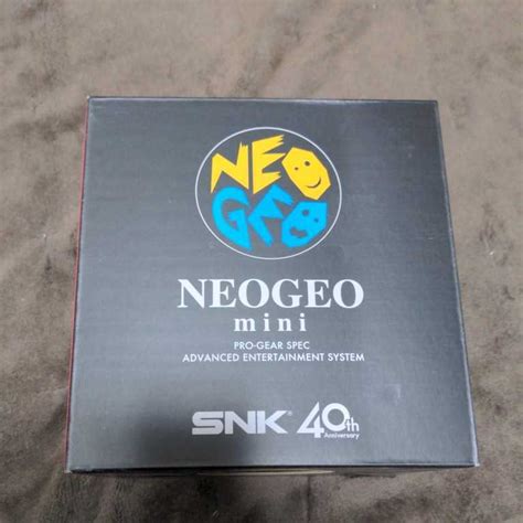 【未使用】neogeo Mini ネオジオミニ 未開封 の落札情報詳細 ヤフオク落札価格情報 オークフリー