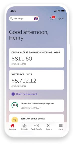 Open a Wells Fargo Clear Access Banking Account Online | Wells Fargo