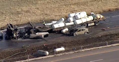 Two Dead Following Explosion Involving 18 Wheeler On Interstate 35w In Texas