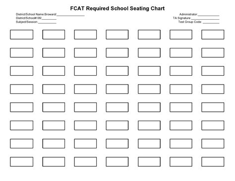 40 Perfect Classroom Seating Charts And Map Templates