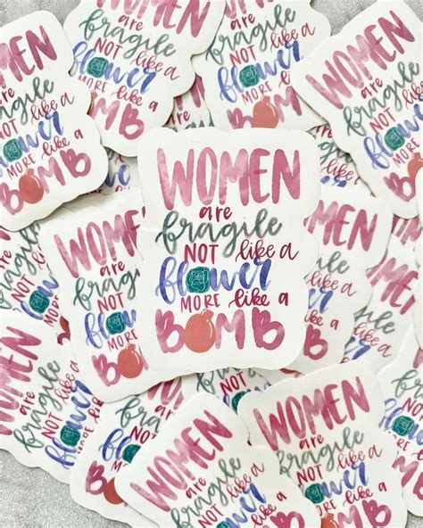 Stickers Feminist Stickers Feminism Waterproof Sticker Laptop