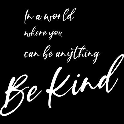 Be Kind Calligraphy Digital Art By Sweet Birdie Studio Fine Art America