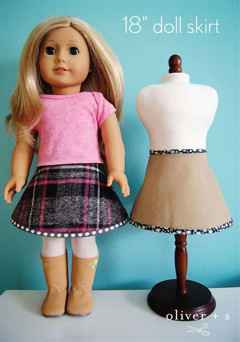 18 Inch Doll Skirt Tutorial Blog Oliver S