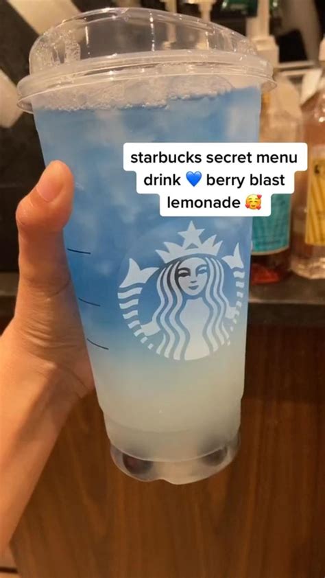 Starbucks Secret Menu Drink Berry Blast Lemonade Starbucks Secret