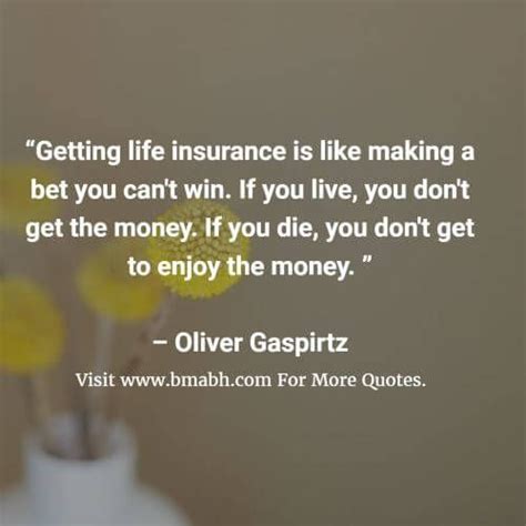 Life Insurance Quotes And Sayings