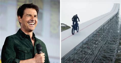 Tom Cruise Salt Un Precipicio Durante El Rodaje De Misi N Imposible