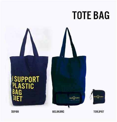 Jual Tas Tote Bag Lipat Unik Di Lapak Bagoes Bag Bukalapak