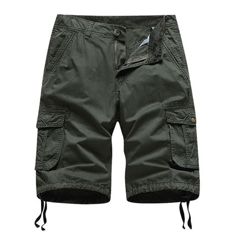 Adbfjaf Cargo Pants For Men Joggers Tall Male Casual Mid Waist Shorts