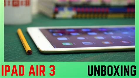 Ipad Air 3 Unboxing Deutsch Youtube