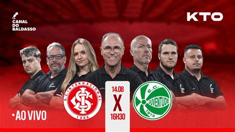 Ao Vivo Super Jornada Kto Internacional X Juventude Campeonato