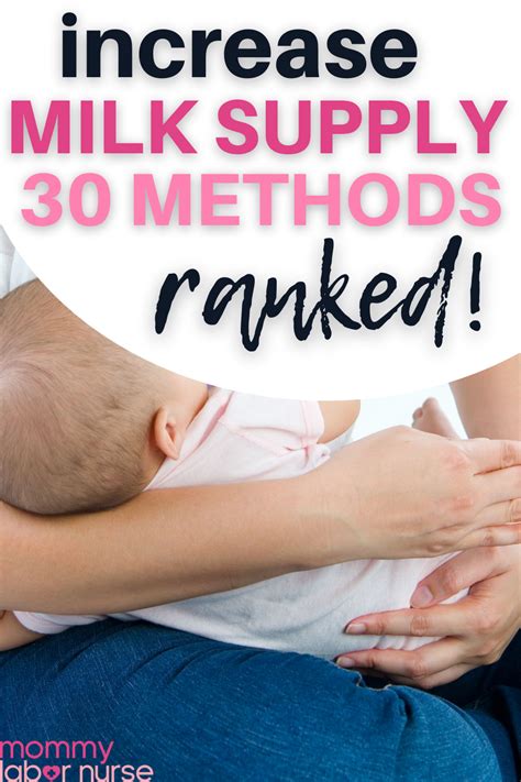 How To Increase Milk Supply 30 Methods That Might Help Artofit