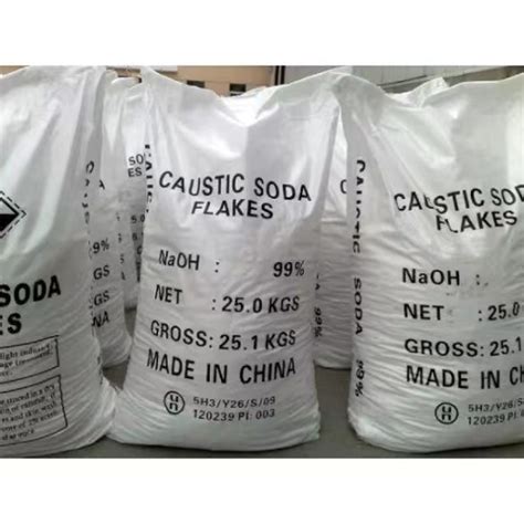 Supply High Qualtity Sodium Hydroxide 25kg Soda Caustic Soda Flakes ...